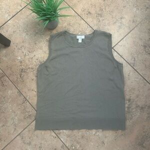 Charter Club sleeveless knit top